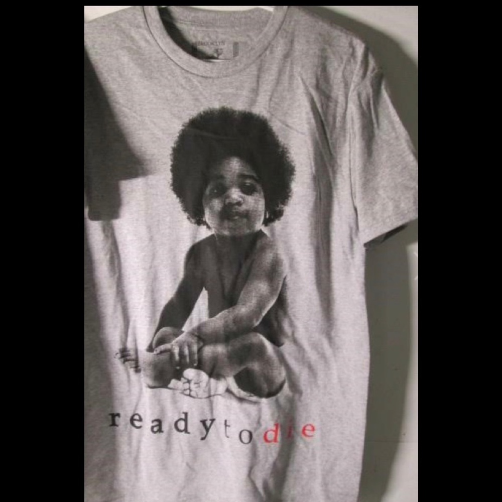 COPY - Notorious B.I.G. Ready To Die TShirt BROOKLYN MINT